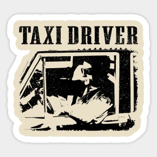 Taxi Driver // Movie Retro Sticker